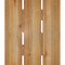 Ekena Millwork Spaced Board-n-Batten Shutters w/Z-Bar, Rough Sawn Western Red Cedar, 17 1/8W x 20H, PR RBS06Z17X020RWR - alternate 3